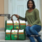 Zimbabwe Rugby Personalized Travel Bag Charging Sables Spirit