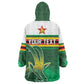 Zimbabwe Rugby Personalized Wearable Blanket Hoodie Charging Sables Spirit