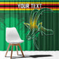 Zimbabwe Rugby Personalized Window Curtain Charging Sables Spirit