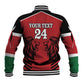 Custom Afro Kenya Rugby Baseball Jacket African Lion Head
