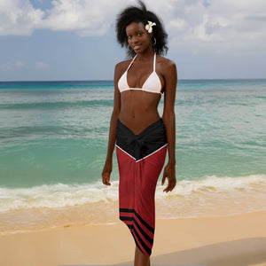 Custom Afro Kenya Rugby Sarong African Lion Head