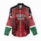 Custom Afro Kenya Rugby Women Casual Shirt African Lion Head LT18