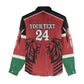 Custom Afro Kenya Rugby Women Casual Shirt African Lion Head LT18