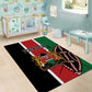 Personalized Jamhuri Day Area Rug Kenya Map With African Shield