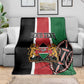 Personalized Jamhuri Day Blanket Kenya Map With African Shield
