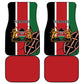 Personalized Jamhuri Day Car Mats Kenya Map With African Shield