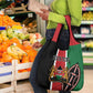 Personalized Jamhuri Day Grocery Bag Kenya Map With African Shield