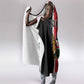 Personalized Jamhuri Day Hooded Blanket Kenya Map With African Shield