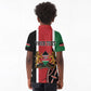 Personalized Jamhuri Day Kid Polo Shirt Kenya Map With African Shield