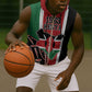 Personalized Jamhuri Day Sleeveless Zip Hoodie Kenya Map With African Shield - African Pride