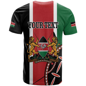 Personalized Jamhuri Day T shirt Kenya Map With African Shield
