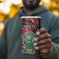 Personalized Jamhuri Day 1963 4 in 1 Can Cooler Tumbler Angry Lion With African Shield