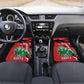 Personalized Jamhuri Day 1963 Car Mats Angry Lion With African Shield