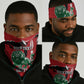 Jamhuri Day 1963 Neck Gaiter Angry Lion African Shield LT18