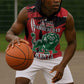 Personalized Jamhuri Day 1963 Sleeveless Hoodie Angry Lion With African Shield - African Pride