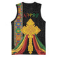Ethiopia Lion Cross Basketball Jersey Habesha Heritage Style