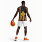 Ethiopia Lion Cross Basketball Jersey Habesha Heritage Style