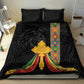 Ethiopia Lion Cross Bedding Set Habesha Heritage Style