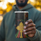 Ethiopia Lion Cross 4 in 1 Can Cooler Tumbler Habesha Heritage Style