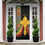 Ethiopia Lion Cross Door Cover Habesha Heritage Style