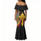 Ethiopia Lion Cross Mermaid Dress Habesha Heritage Style