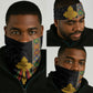 Ethiopia Lion Cross Neck Gaiter Habesha Heritage Style