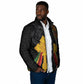 Ethiopia Lion Cross Padded Jacket Habesha Heritage Style