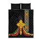 Ethiopia Lion Cross Quilt Bed Set Habesha Heritage Style