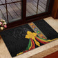 Ethiopia Lion Cross Rubber Doormat Habesha Heritage Style