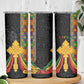 Ethiopia Lion Cross Skinny Tumbler Habesha Heritage Style