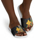 Ethiopia Lion Cross Slide Sandals Habesha Heritage Style