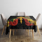 Ethiopia Lion Cross Tablecloth Habesha Heritage Style