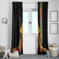 Ethiopia Lion Cross Window Curtain Habesha Heritage Style