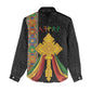 Ethiopia Lion Cross Women Casual Shirt Habesha Heritage Style
