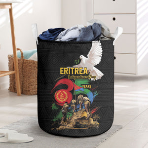 Eritrea Independence 35 Years Laundry Basket Freedom Fighters Heritage