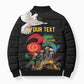 Personalized Eritrea Independence 35 Years Bomber Puffer Jacket Freedom Fighters Heritage