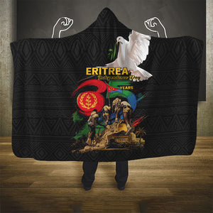 Eritrea Independence 35 Years Hooded Blanket Freedom Fighters Heritage