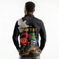 Personalized Eritrea Independence 35 Years Long Sleeve Polo Shirt Freedom Fighters Heritage