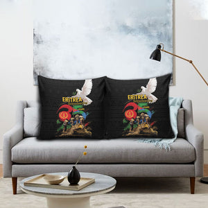 Eritrea Independence 35 Years Pillow Cover Freedom Fighters Heritage
