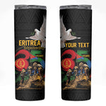 Personalized Eritrea Independence 35 Years Skinny Tumbler Freedom Fighters Heritage