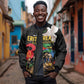 Personalized Eritrea Independence 35 Years Sleeve Zip Bomber Jacket Freedom Fighters Heritage