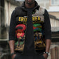Personalized Eritrea Independence 35 Years Sleeveless Puffer Jacket Freedom Fighters Heritage