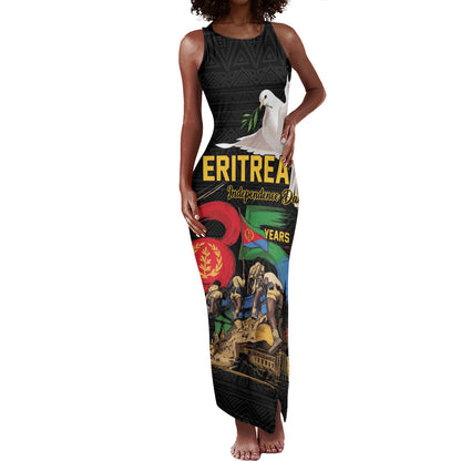Personalized Eritrea Independence 35 Years Tank Maxi Dress Freedom Fighters Heritage