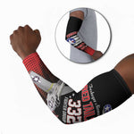 Tuskegee Red Tails Airmen WWII Tribute Arm Sleeves 332nd Fighter Group - Black