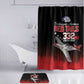 Tuskegee Red Tails Airmen WWII Tribute Bathroom Set 332nd Fighter Group - Black