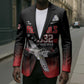 Tuskegee Red Tails Airmen WWII Tribute Blazer 332nd Fighter Group - Black
