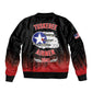 Tuskegee Red Tails Airmen WWII Tribute Bomber Jacket 332nd Fighter Group - Black