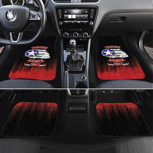 Tuskegee Red Tails Airmen WWII Tribute Car Mats 332nd Fighter Group - Black - African Pride