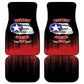 Tuskegee Red Tails Airmen WWII Tribute Car Mats 332nd Fighter Group - Black - African Pride