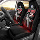 Tuskegee Red Tails Airmen WWII Tribute Car Seat Cover 332nd Fighter Group - Black - African Pride